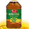 88VIP：luhua 鲁花 香飘万家低芥酸浓香菜籽油菜油5L食用油调味烹饪健康桶装