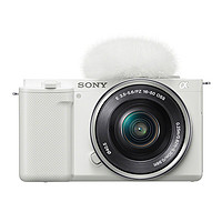 SONY 索尼 ZV-E10 Vlog微单数码相机 标准镜头套装 +配件套装
