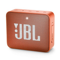 JBL 杰宝 GO2 2.0声道 户外 便携蓝牙音箱 橙色