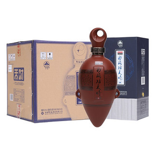 仰韶 彩陶坊 天时 星星 53%vol 陶香型白酒 500ml*6瓶 整箱装