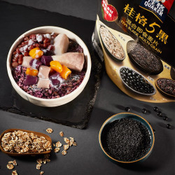 quaker桂格5黑燕麦片518g