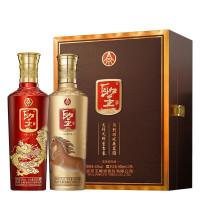 PLUS会员：WULIANGYE 五粮液 圣酒龙马精 52度 浓香型白酒 礼盒装 500ml*2瓶装