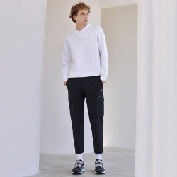 FILA 斐乐 男式梭织长裤 F11M112806FBK