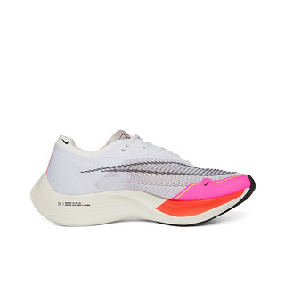NIKE 耐克 ZoomX VaporFly NEXT% 2 男子跑鞋 DJ5457-100 白色/粉红/黑色 40.5