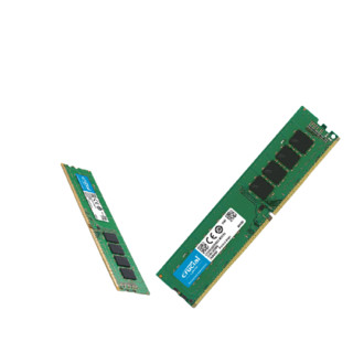 Crucial 英睿达 DDR4 3200MHz 台式机内存 普条 绿色 16GB CT16G4DFD832A