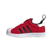 adidas ORIGINALS SUPERSTAR 360 C 儿童休闲运动鞋 FX4871 红/白 32码