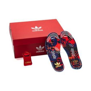 adidas ORIGINALS Superstar 360系列 SUPERSTAR 360 C 男童休闲运动鞋 GZ7346 白/深蓝/橙色/金/黑 28.5码