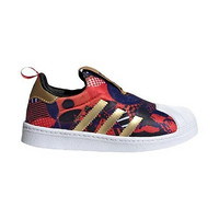 adidas ORIGINALS Superstar 360系列 SUPERSTAR 360 C 男童休闲运动鞋 GZ7346 白/深蓝/橙色/金/黑 31码