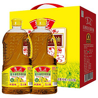 luhua 鲁花 低芥酸特香菜籽油 1.6L*2桶 礼盒装