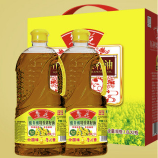 luhua 鲁花 低芥酸特香菜籽油 1.6L*2桶 礼盒装