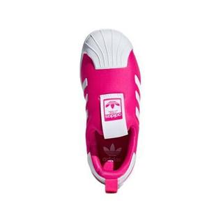 adidas ORIGINALS SUPERSTAR 360 C 女童休闲运动鞋 B75614 玫粉/亮白 35码