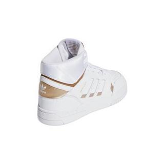 adidas ORIGINALS DROP STEP J 男童休闲运动鞋 EF7155 白色/玫瑰金 39码