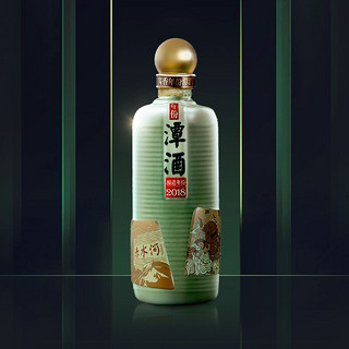 潭酒 年份潭酒2018 53%vol 酱香型白酒 500ml*3瓶 礼盒装