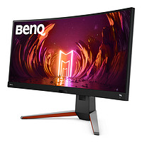 BenQ 明基 EX3415R 34英寸 IPS 曲面 FreeSync显示器(3440×1440、144Hz、98%DCI-P3、HDR400)