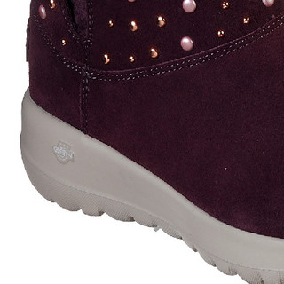 SKECHERS 斯凯奇 女士中帮休闲鞋 16604 Burgundy 8.5