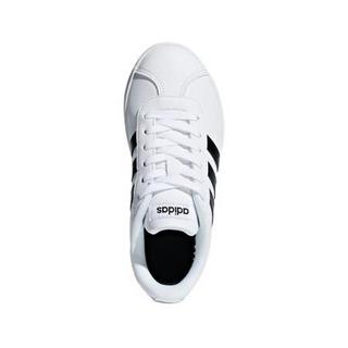 adidas NEO VL COURT 2.0 K 男童休闲运动鞋 DB1831 白/一号黑/白 32码