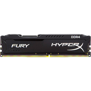 Kingston 金士顿 Fury系列 DDR4 2133MHz 台式机内存 马甲条 黑色 32GB 16GBx2 HX421C14FBK2/32