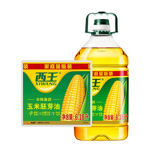 XIWANG 西王 非转基因 玉米胚芽油 6.18L*4桶