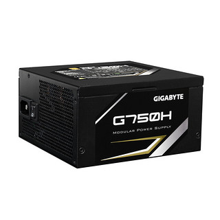 GIGABYTE 技嘉 GP-G750H 金牌（90%）半模组ATX电源 750W