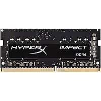 Kingston 金士顿 骇客神条 Impact DDR4 2133MHz 笔记本内存 普条 黑色 4GB HX421S13IB/4