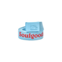 SOULGOODS 灵魂虎 男女款卡扣腰带 18800 天蓝色