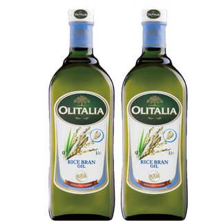 Olitalia 奥尼 米糠油 1L*2瓶