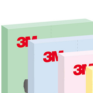 3M 654B-P 便利贴4色 72*76mm 400页
