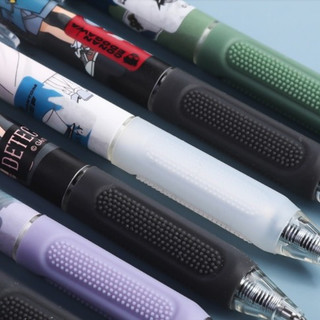 M&G 晨光 QGPJ3412 按动中性笔 名侦探柯南联名款 0.5mm 6支装