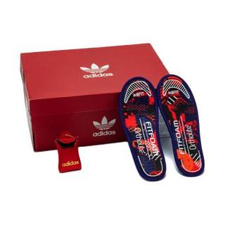 adidas ORIGINALS SUPERSTAR 360 I 男童休闲运动鞋 GZ7347 深蓝紫/黑/白/金/橙色 23.5码 新年款