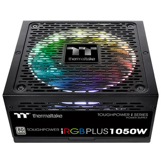 Thermaltake 曜越 TPI RGB PLUS 1050 白金牌（92%）全模组ATX电源 1050W