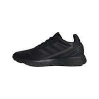 adidas 阿迪达斯 NEBZED K 男童休闲运动鞋 EH2543 1号黑色/六度灰 28码
