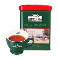 AHMAD 亚曼 英式早餐红茶 100g 礼盒装