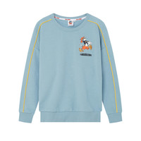 XTEP 特步 猫和老鼠联名款 女子运动卫衣 880328920141 灰兰 XXL