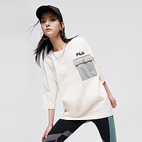 FILA 斐乐 FUSION系列 T11U126102FIV 男女同款运动短袖衫