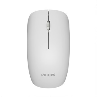 PHILIPS 飞利浦 SPK7424 2.4G蓝牙 双模无线鼠标 1600DPI 珍珠白