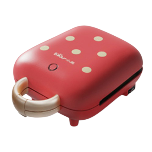 小熊（Bear）电饼铛三明治机家用早餐机华夫饼机一人食双面压烤机烤面包机吐司机SMZ-B05N1