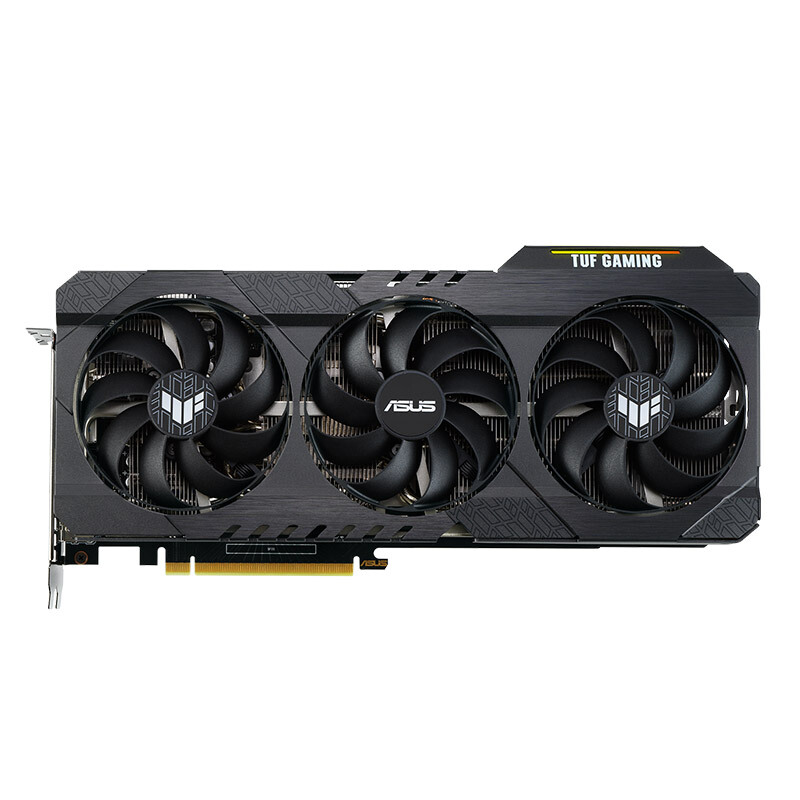 ASUS 华硕 TUF-RTX 3060-O12G-V2-GAMING LHR版 显卡 12GB 黑色