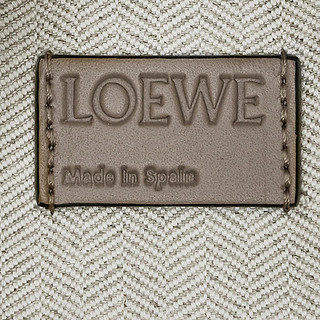 LOEWE 罗意威 Anton系列 男士小号柔软粒面牛皮革背包 B511A92X01 1729 Dark Moss 小号