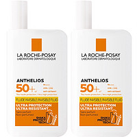 LA ROCHE-POSAY 理肤泉 特护清盈防晒乳 SPF50+ PA++++ 50ml*2