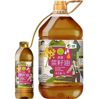 CHUCUI 初萃 原香菜籽油 5L+400ml