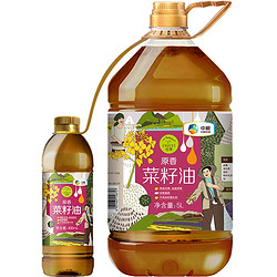 CHUCUI 初萃 原香菜籽油5L 400mL