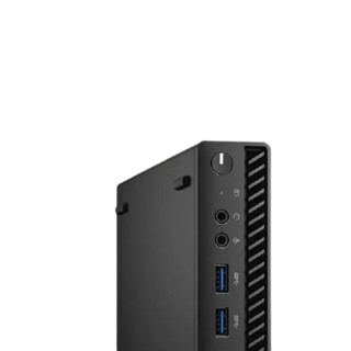 DELL 戴尔 OptiPlex 3080 MFF 十代酷睿版 商务台式机 黑色 (酷睿i3-10105T、核芯显卡、8GB、512GB SSD、风冷)