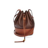 LOEWE 罗意威 Balloon系列 女士小号牛皮革手袋 326.76AC31 7698 Hazelnut/Tan