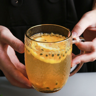TANGZUN 唐尊 锤纹玻璃杯+勺