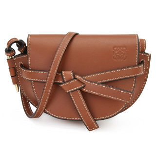 loewe罗意威gate系列女士迷你天然牛皮革手袋32156u627889铁锈色