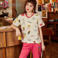 COSMO LADY 都市丽人 DSH202-3 女士家居服套装
