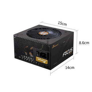 seasonic 海韵 FOCUS 550 GC 金牌（90%） 非模组ATX电源 550W