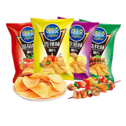 copico可比克包邮可比克复合薯片60g24袋零食批发