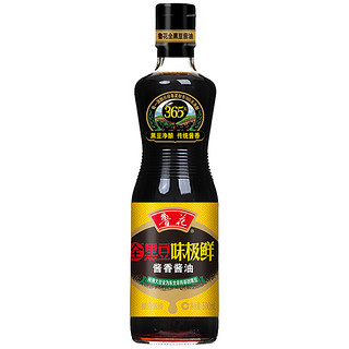 luhua 鲁花 全黑豆味极鲜 酱香酱油 500ml