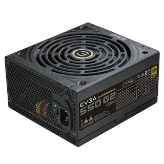 EVGA 550 G2 金牌（90%）全模组ATX电源 550w